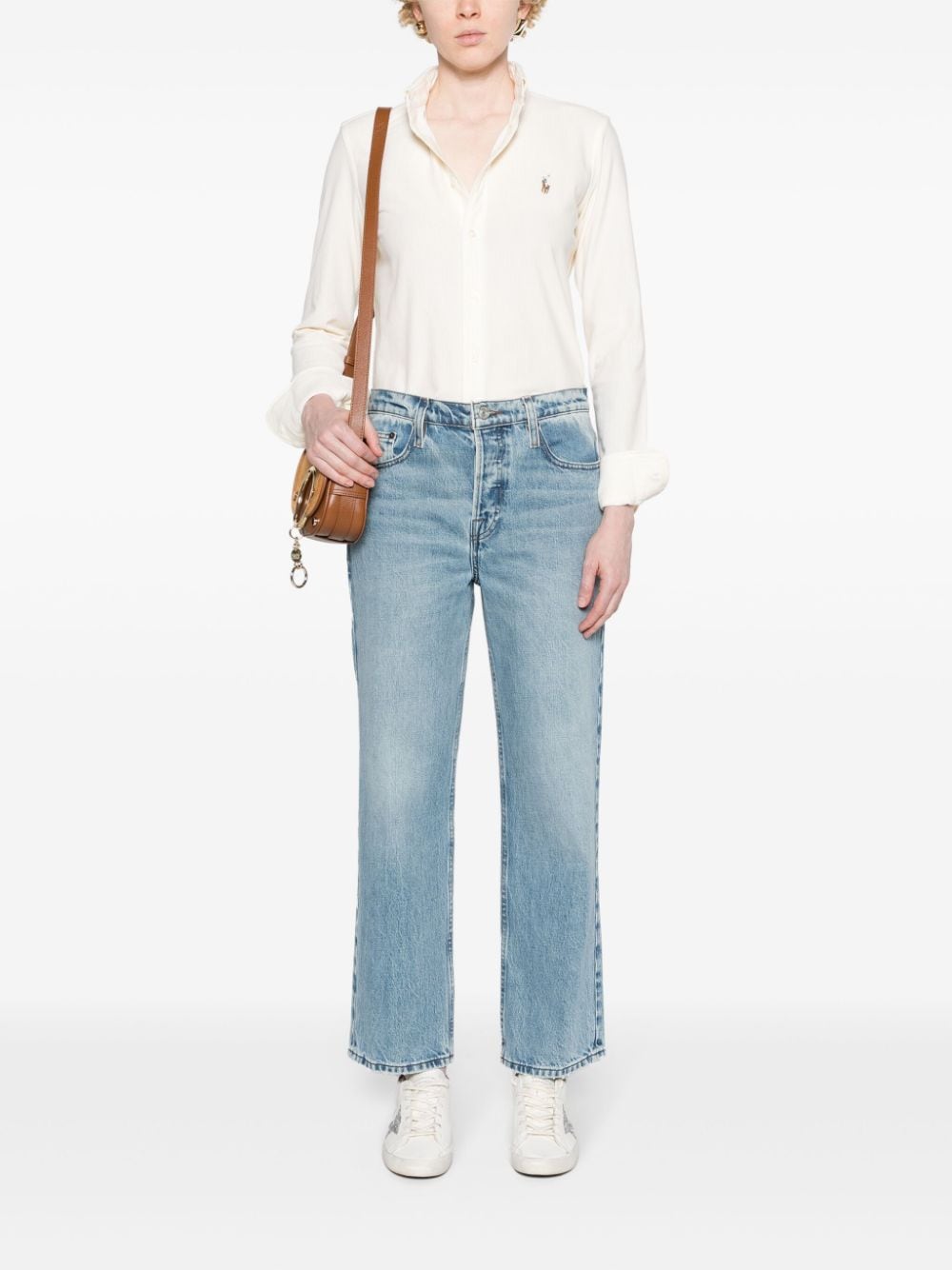 Image 2 of FRAME Slouchy mid-rise straight-leg jeans