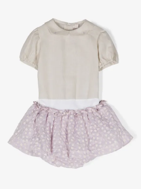 La Stupenderia linen shorts set