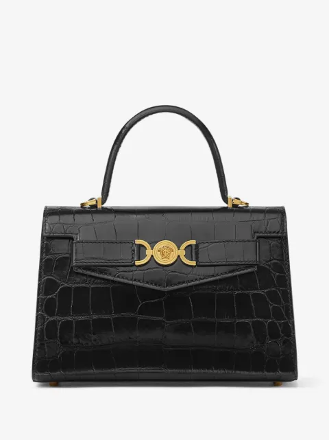 Versace Medusa '95 croc-effect top-handle