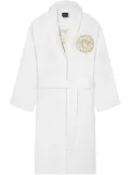 Versace Medusa Gala cotton bathrobe - White