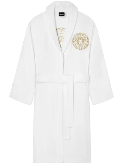 Peignoir Medusa Gala en coton - Versace - Modalova