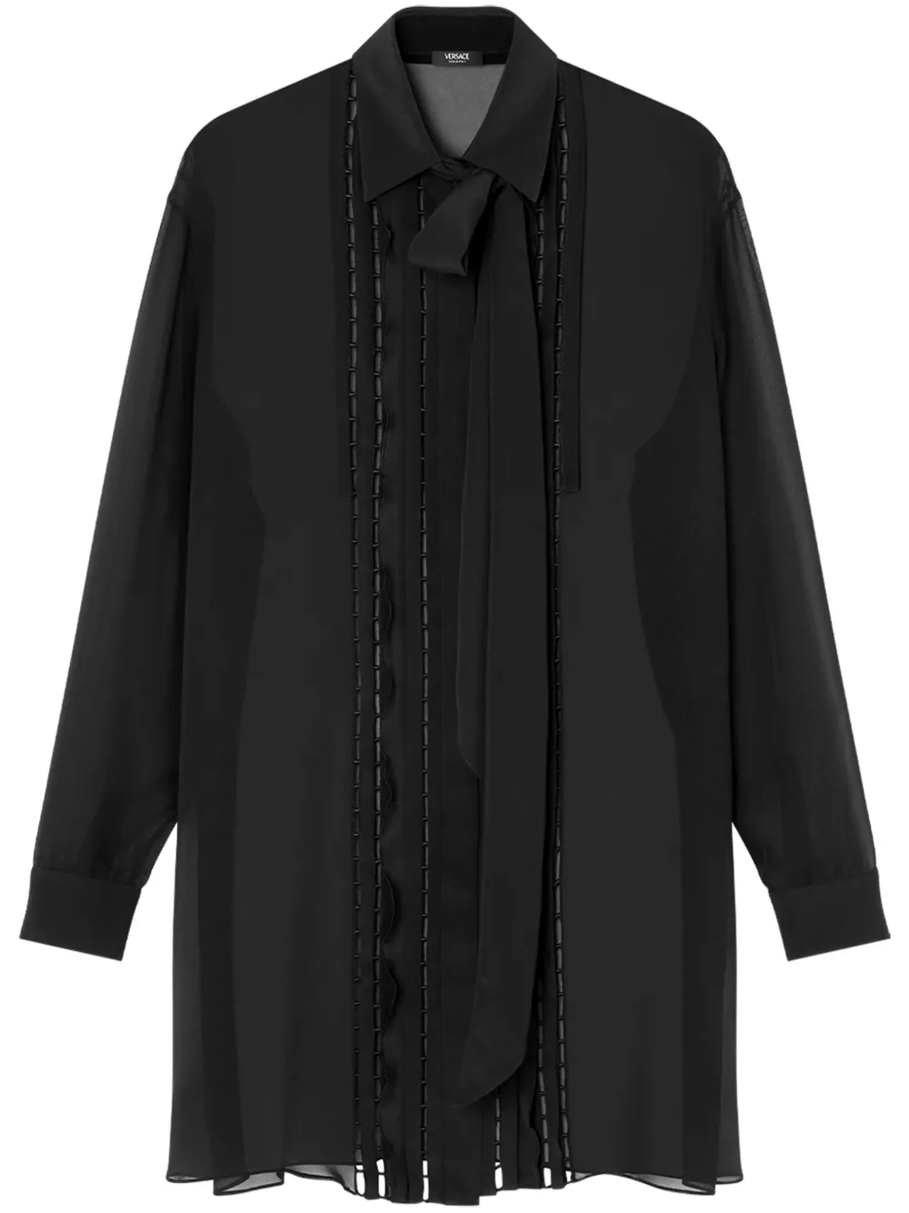 Versace Lavallire silk shirt Women
