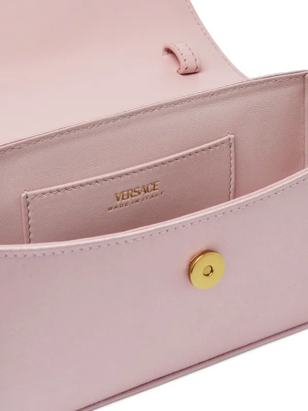Versace La Medusa Satin Mini Bag | Pink | FARFETCH
