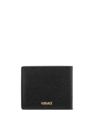 Versace メドゥーサ ビギー 三つ折り財布 | ブラック | FARFETCH JP