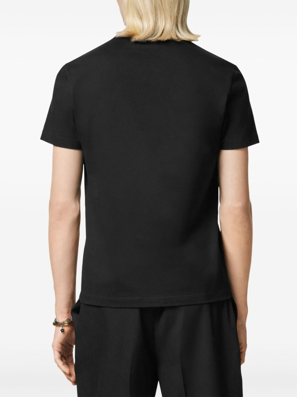 Versace Katoenen T-shirt Zwart