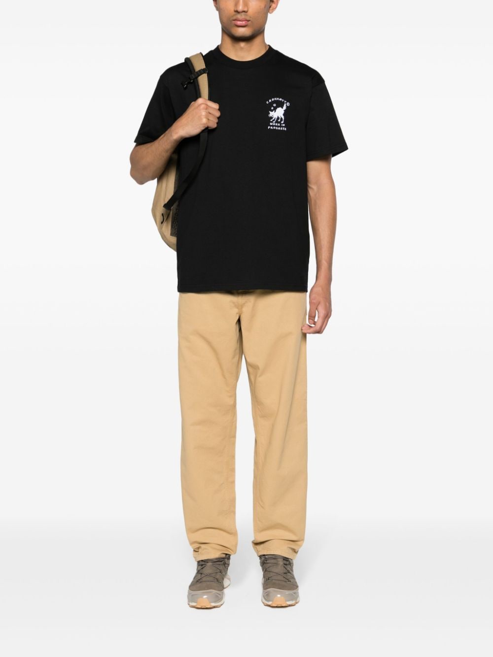 Carhartt WIP Single Knee straight broek Beige