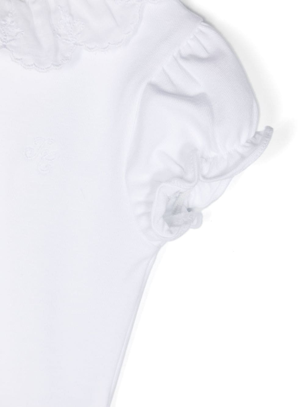 Shop Tartine Et Chocolat Logo-embroidered Body In White