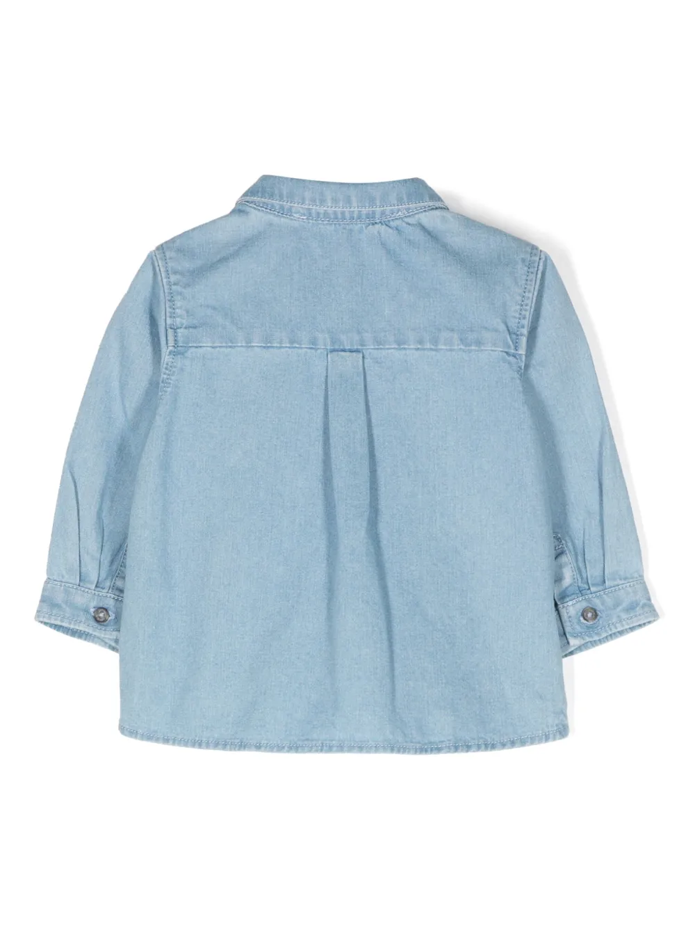 Tartine Et Chocolat Spijkershirt met geborduurd logo - Blauw