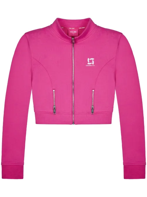 Veste de sport zippée à logo imprimé - TEAM WANG design - Modalova
