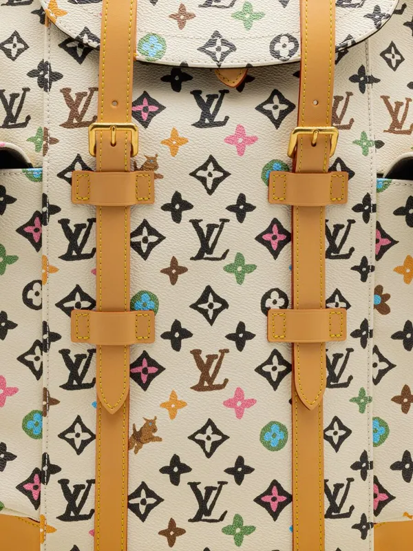 Louis Vuitton Pre Owned x Tyler The Creator LV Christopher Backpack Neutrals FARFETCH IE