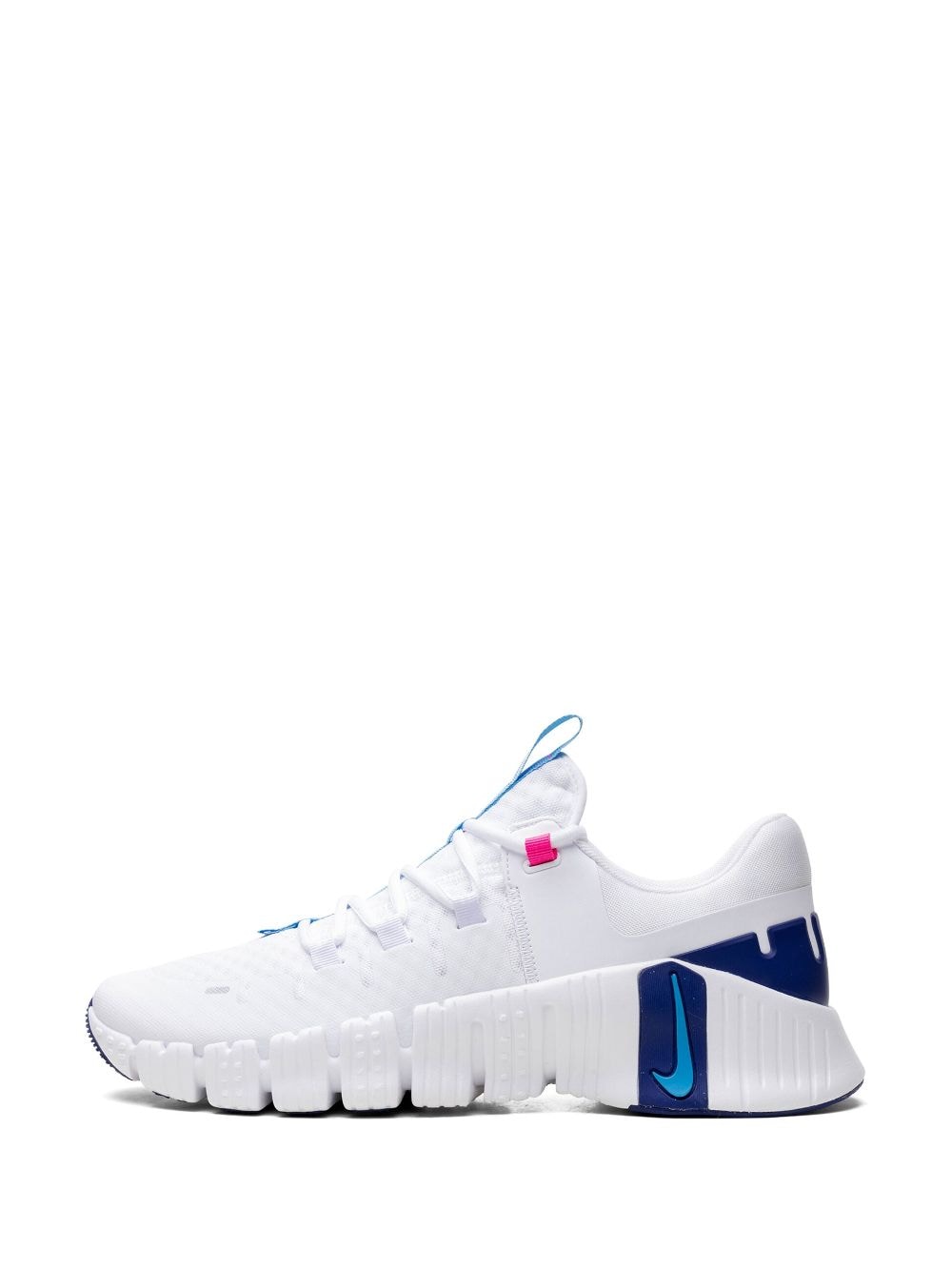 Shop Nike Free Metcon 5 Lace-up Sneakers In 白色