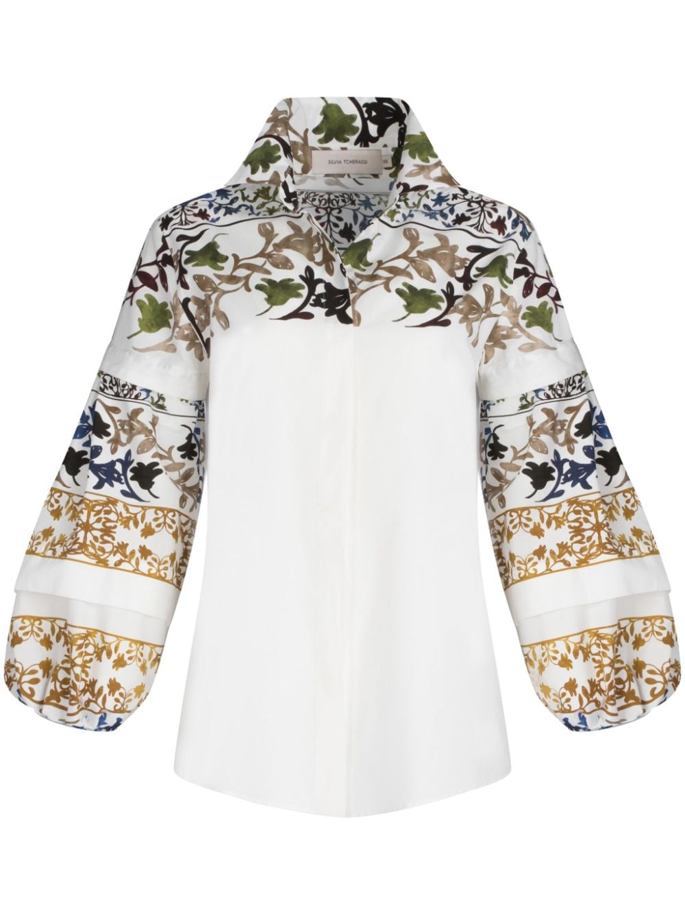 Silvia Tcherassi Emille organic cotton blouse - White