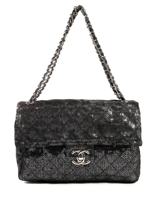 Sac porté épaule Jumbo Classic Flap (2009) - CHANEL Pre-Owned - Modalova