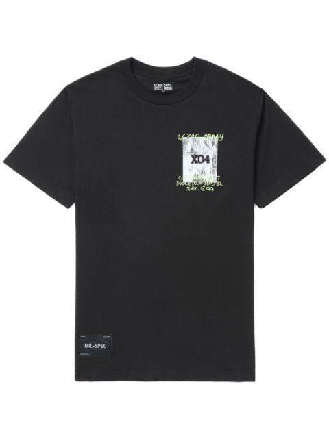 izzue graphic-print cotton T-shirt