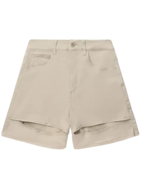 izzue cotton-blend shorts