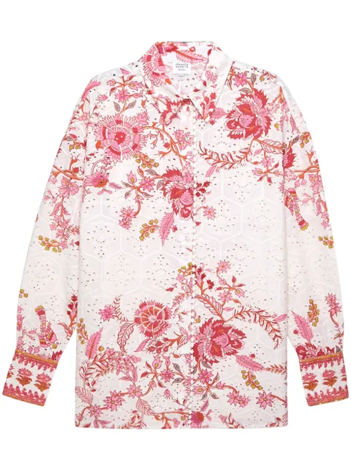 Chemise à broderie anglaise - Hemant And Nandita - Modalova