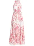 Hemant And Nandita floral maxi dress - White