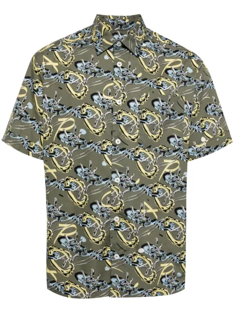 A.P.C. Ross graphic-print cotton shirt