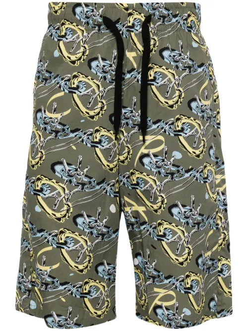 Short en coton Vince à imprimé graphique - A.P.C. - Modalova
