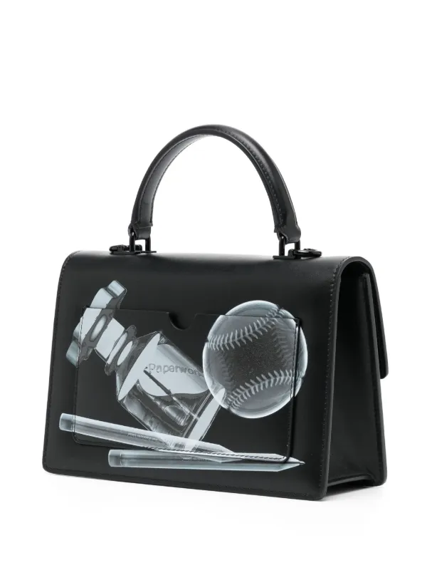 Off-White Jitney X-ray レザーバッグ | ブラック | FARFETCH JP