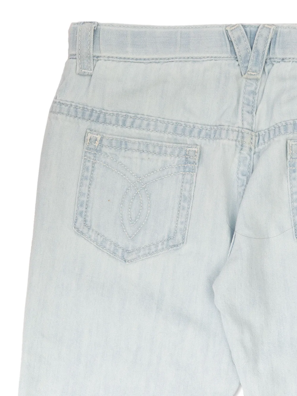 Versace Kids Jeans met lichte wassing Blauw