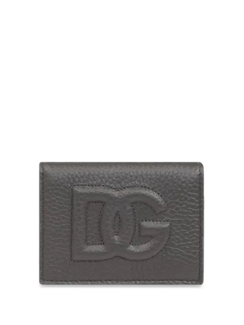 Dolce & Gabbana logo-embossed leather wallet