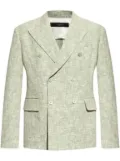 AMIRI double-breasted blazer - Green