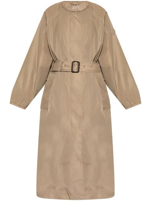 Save The Duck Mava belted trench coat 