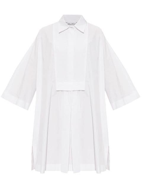 Max Mara wide-sleeved cotton minidress