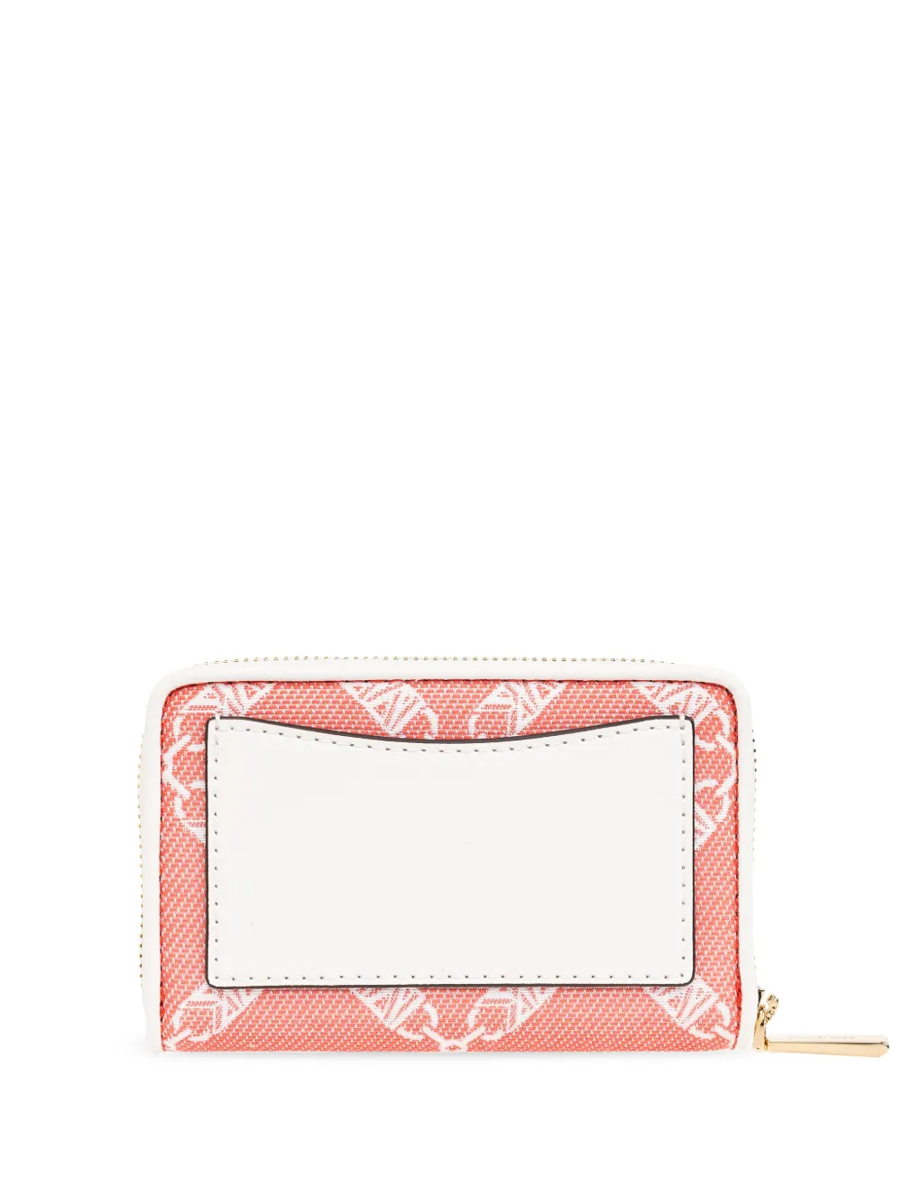 Michael Michael Kors logo-jacquard wallet - Rood