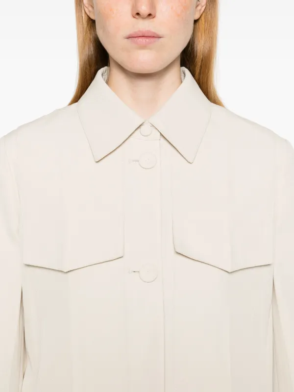 FENDI Twill Cropped Jacket | Neutrals | FARFETCH FENDI Twill Cropped Jacket | Neutrals | FARFETCH