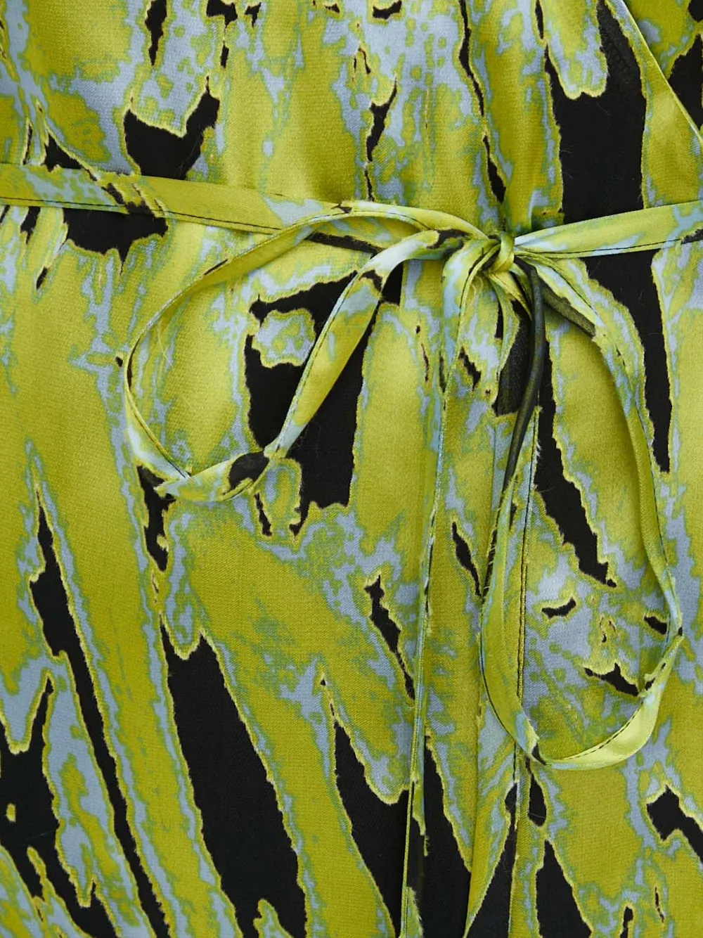 Gestuz Jurk met taillestrik Groen