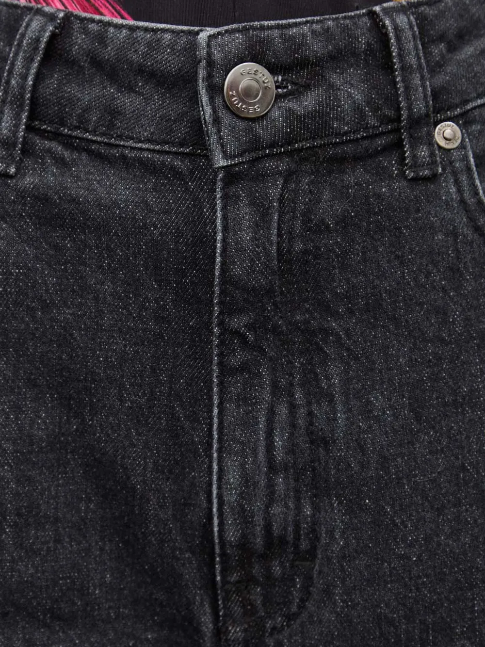 Gestuz High waist jeans Grijs