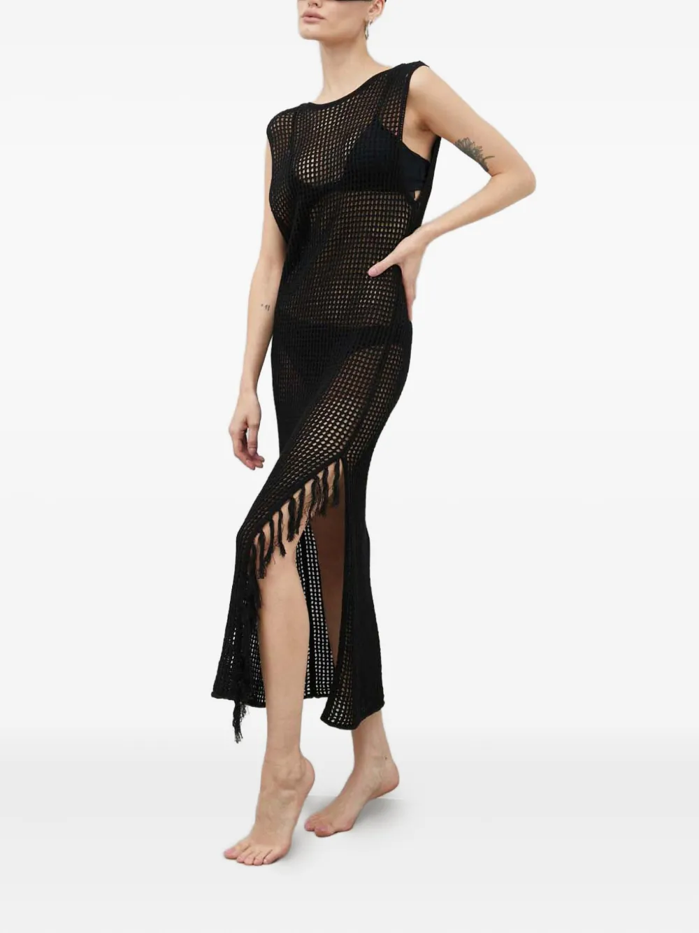 Gestuz fringed openwork dress | Sundresses | Image 2
