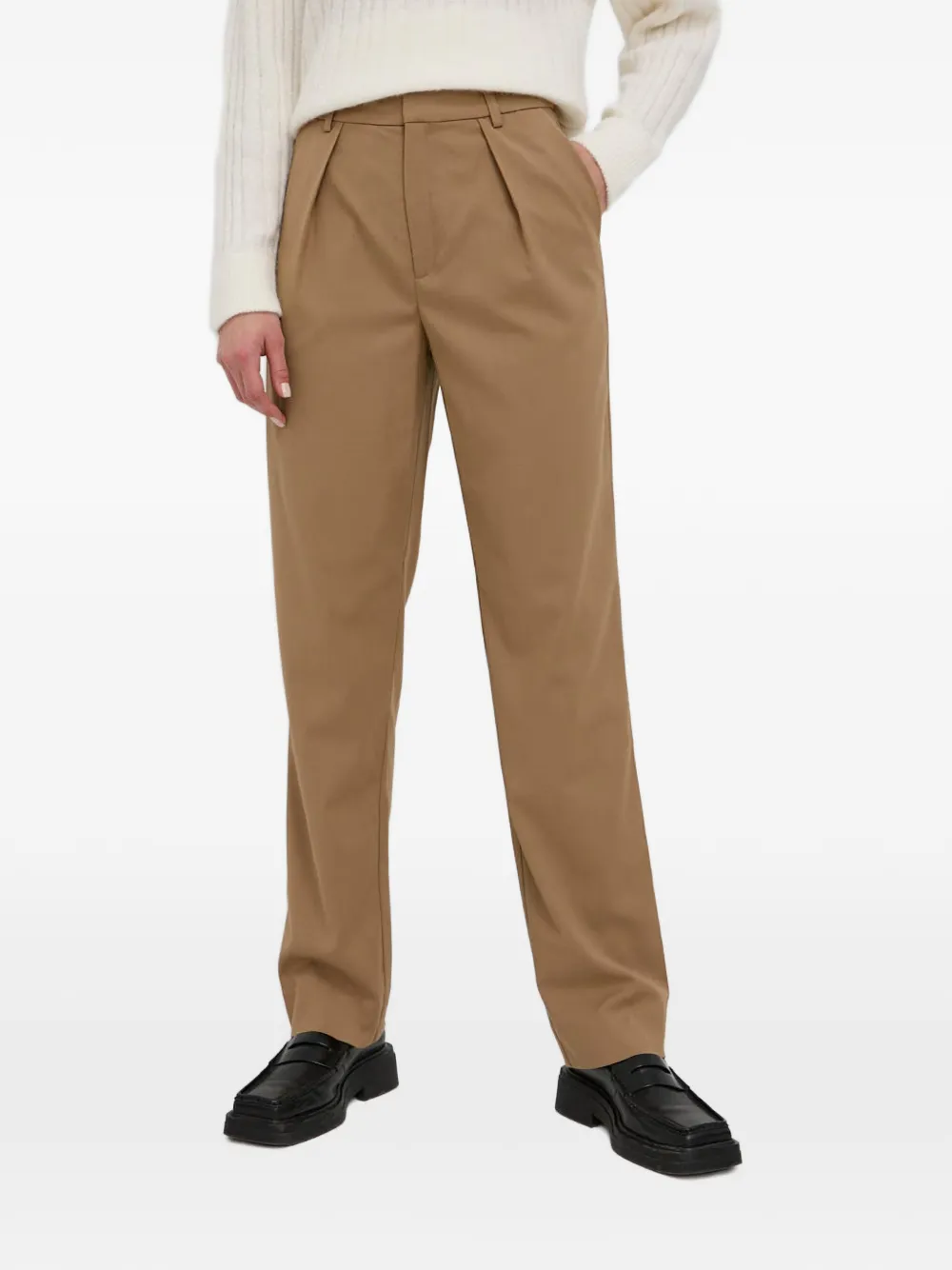 Gestuz pleated tailored trousers - Nude