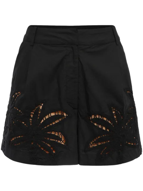 Hemant And Nandita Lani cotton mini shorts