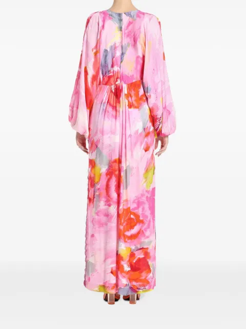 Hemant And Nandita floral dress HNROSA5844 - 3