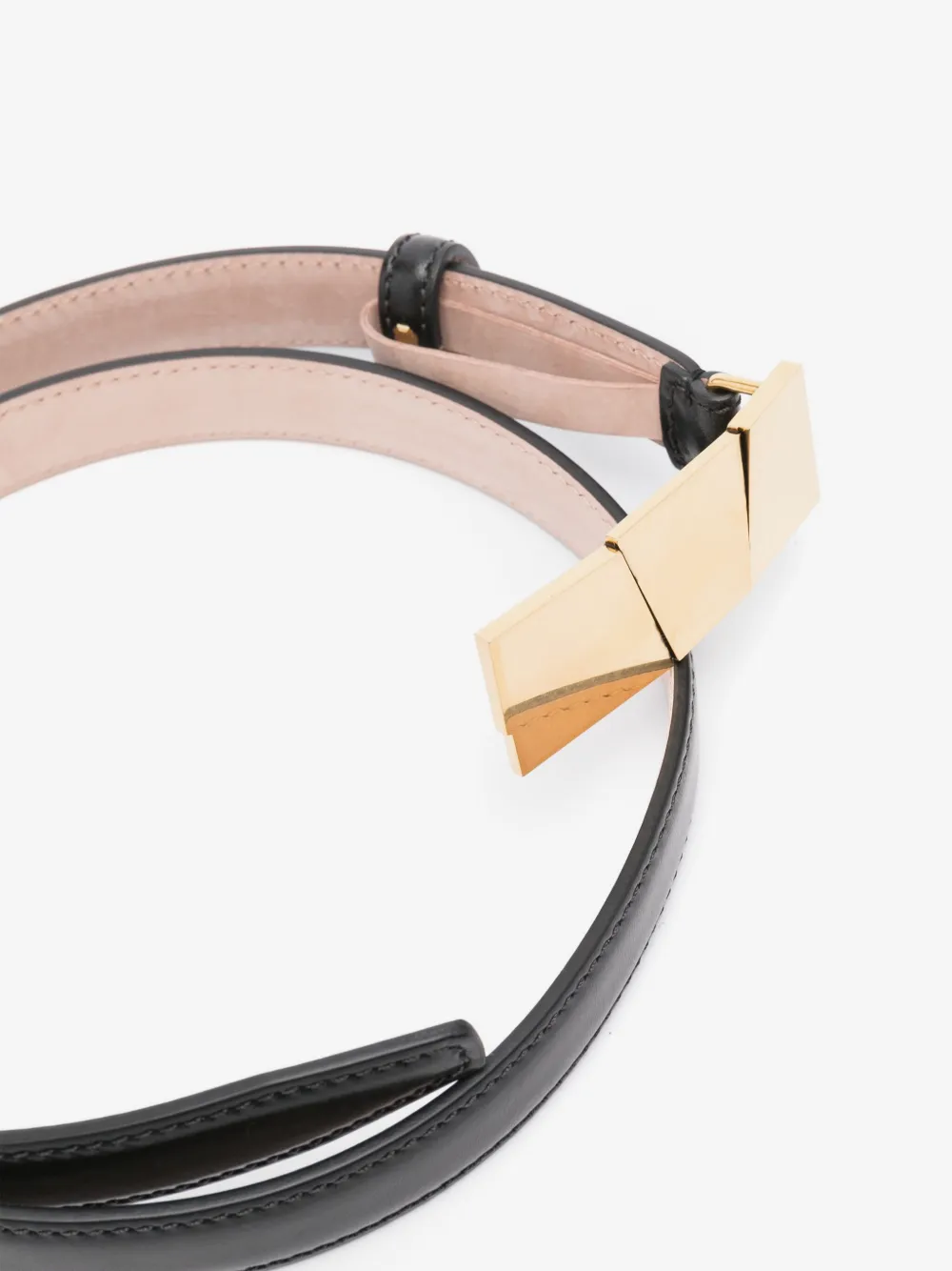 KHAITE Small Axel Belt | Black | FARFETCH GE display picture 1