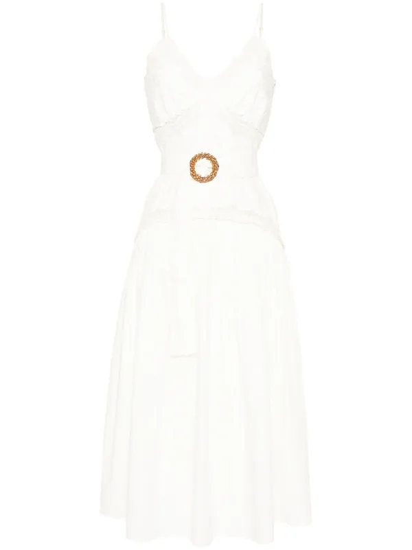 TWINSET フローラル ドレス | ニュートラル | FARFETCH JP 