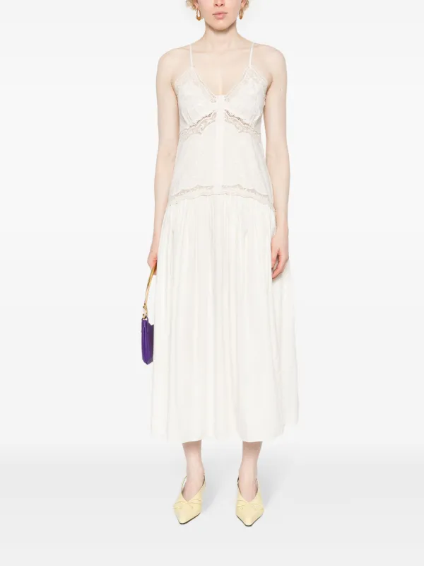 TWINSET フローラル ドレス | ニュートラル | FARFETCH JP 