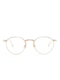 Matsuda M3140 oval-frame glasses - Gold