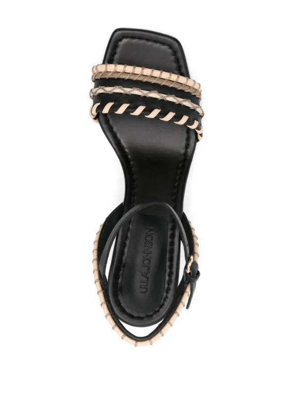 【Ulla Johnson】 Sofiaレザーサンダル Ulla Johnson Sofia 70mm レザーサンダル | ブラック | FARFETCH JP