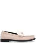Versace crocodille-effect loafers - Pink