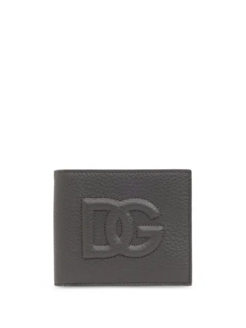 Dolce & Gabbana logo-embossed leather wallet