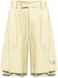 AMIRI layered tailored shorts - Neutrals