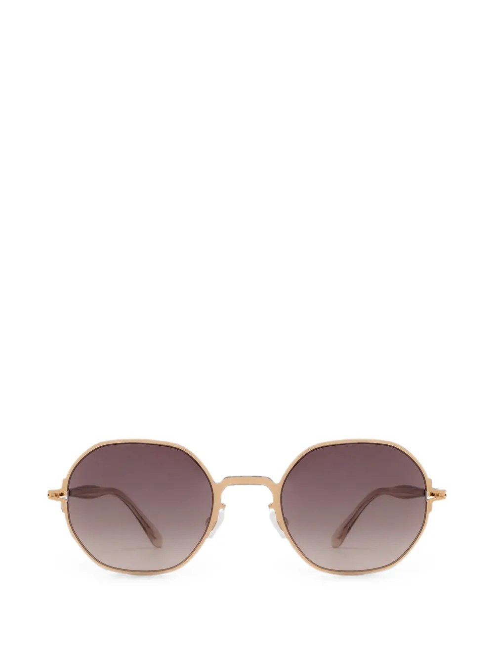 Mykita Santana zonnebril met ovalen montuur Goud