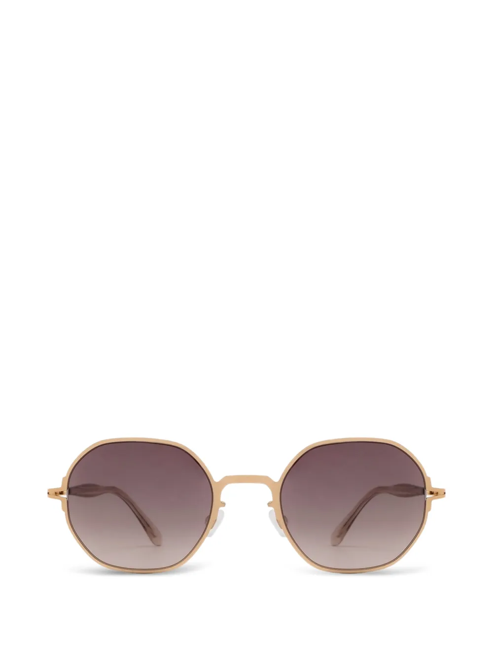 Mykita Santana zonnebril met ovalen montuur Goud