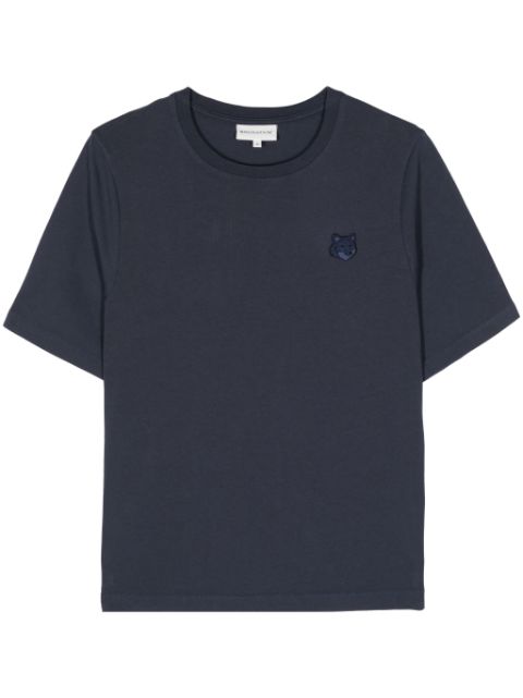 Maison Kitsuné fox-appliqué cotton T-shirt