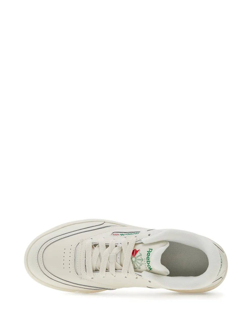 Reebok Club C Extra platform leather sneakers White