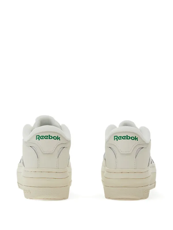 Reebok Club C Extra Platform Leather Sneakers White FARFETCH EG